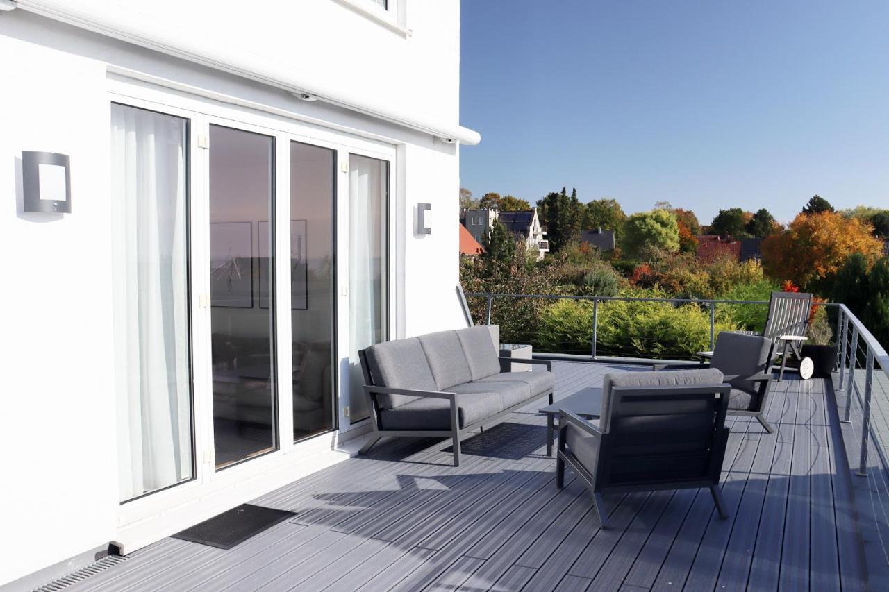 Grosse Penthouse Ferienwohnung Mit Meerblick, Sonnenterrasse & Luxusbad Von "Momentic" Sierksdorf Exteriör bild